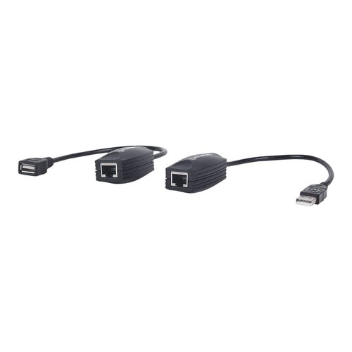 IC Intracom Manhattan USB-A Line Extender, for use with RJ45 network cable (not included) Produktbild Additional View 2 L
