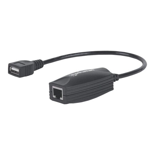 IC Intracom Manhattan USB-A Line Extender, for use with RJ45 network cable (not included) Produktbild Additional View 4 L