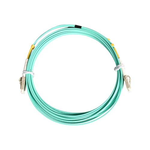 StarTech.com 10m (30ft) LC/UPC to LC/UPC OM3 Multimode Fiber Optic Cable, Full Duplex 50/125ÃÂµm Zi Produktbild