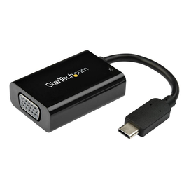 StarTech.com USB-C auf VGA Adapter mit Power Delivery - 1080p USB Typ-C auf VGA Monitor Video Konver Produktbild