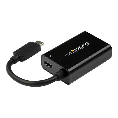 StarTech.com USB-C auf VGA Adapter mit Power Delivery - 1080p USB Typ-C auf VGA Monitor Video Konver Produktbild Additional View 3 L