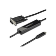 StarTech.com 2 m USB-C auf VGA Kabel - 1920x1200/1080p USB Typ-C auf VGA Video Aktives Adapter Kabel Produktbild Additional View 3 S