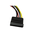 StarTech.com 15cm 4 Pin Molex auf SATA Kabel - LP4 / Serial-ATA Stromadapter - S-ATA 15 Pin Buchse / Produktbild Additional View 2 S