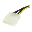 StarTech.com 15cm 4 Pin Molex auf SATA Kabel - LP4 / Serial-ATA Stromadapter - S-ATA 15 Pin Buchse / Produktbild Additional View 3 S