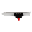 StarTech.com 45cm 1 Port SATA auf eSATA Slotblech Adapter - Buchse/Stecker - SATA-Blende, intern/ext Produktbild Additional View 1 S