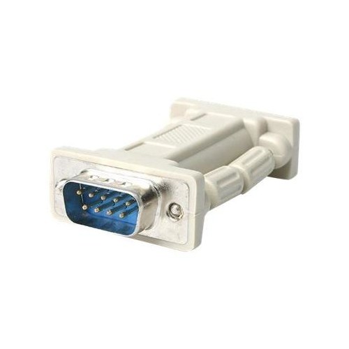 StarTech.com DB9 RS232 Serieller Nullmodem-Adapter - Stecker/Buchse - Nullmodemadapter - DB-9 (M) Produktbild Additional View 1 L
