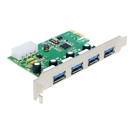 Delock PCI Express Card > 4 x external USB 3.0 Produktbild