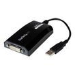 StarTech.com USB auf DVI Video Adapter - Externe Multi Monitor Grafikkarte für PC und MAC - 1920x120 Produktbild Additional View 4 S