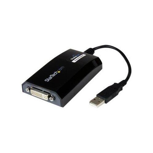 StarTech.com USB auf DVI Video Adapter - Externe Multi Monitor Grafikkarte für PC und MAC - 1920x120 Produktbild Additional View 4 L