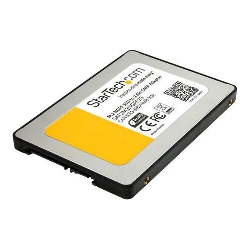 StarTech.com M.2 auf SATA III Adapter - M2 SSD zu S-ATA Einbaurahmen Produktbild