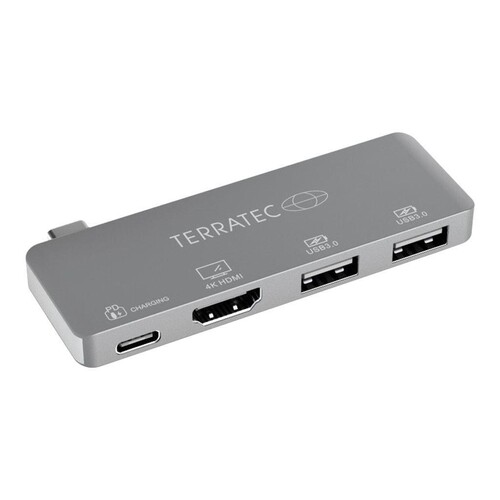 TerraTec CONNECT C4 - Dockingstation - USB-C Produktbild Front View L