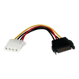 StarTech.com 15cm SATA auf LP4 Stromadapter - Bu/St - Netzteil - SATA-Stromstecker (M) Produktbild