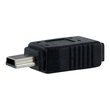 StarTech.com Micro USB auf Mini USB 2.0 Adapter - Bu/St - Schwarz - USB-Adapter - Micro-USB Typ B (W Produktbild
