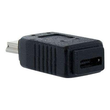 StarTech.com Micro USB auf Mini USB 2.0 Adapter - Bu/St - Schwarz - USB-Adapter - Micro-USB Typ B (W Produktbild Additional View 1 S