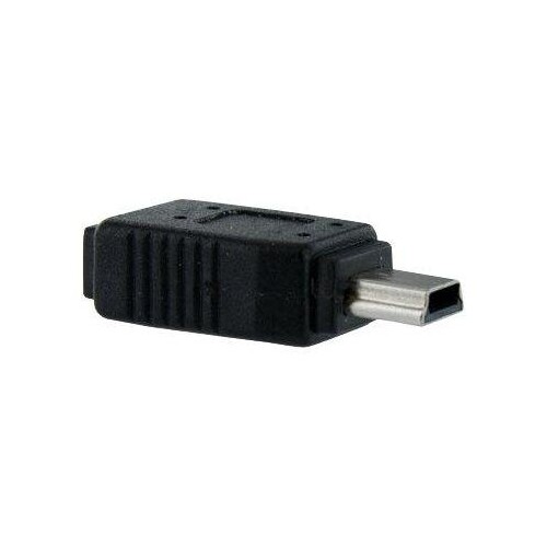 StarTech.com Micro USB auf Mini USB 2.0 Adapter - Bu/St - Schwarz - USB-Adapter - Micro-USB Typ B (W Produktbild Additional View 2 L