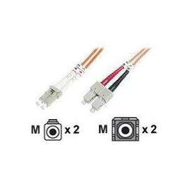 DIGITUS Patch-Kabel - LC Multi-Mode (M) zu SC multi-mode (M) Produktbild