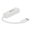 Manhattan USB-A Gigabit Network Adapter, White, 10/100/1000 Mbps Network, USB 3.0, Ethernet, RJ45, T Produktbild Additional View 2 S