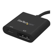 StarTech.com USB C DisplayPort Adapter mit USB Stromversorgung (USB PD) Produktbild Additional View 2 S