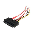 StarTech.com SATA Verlängerung 30cm - 22pin Kombikabel Stecker / Buchse - internes S-ATA Daten- Stro Produktbild Additional View 2 S