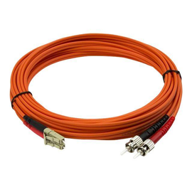 StarTech.com 5m Fiber Optic Cable - Multimode Duplex 50/125 - LSZH - LC/ST - OM2 - LC to ST Fiber Pa Produktbild