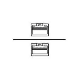 HPE Aruba Direct Attach Copper Cable - 10GBase Direktanschlusskabel Produktbild