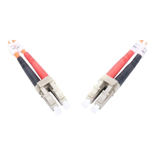 DIGITUS Patch-Kabel - LC Multi-Mode (M) zu LC Multi-Mode (M) Produktbild Additional View 1 L