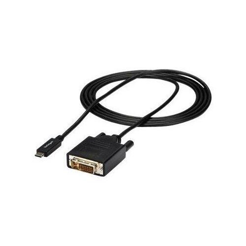 StarTech.com USB-C to DVI Cable - 6 ft / 2m - 1080p - 1920x1200 - USB-C DVI Monitor Cable - USB C Ca Produktbild