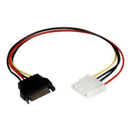 StarTech.com 30cm SATA auf Molex LP4 Stromadapter - Bu/St - Serial ATA zu 4pin Stromkabel Adapter - Produktbild