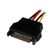 StarTech.com 30cm SATA auf Molex LP4 Stromadapter - Bu/St - Serial ATA zu 4pin Stromkabel Adapter - Produktbild Additional View 1 S