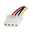 StarTech.com 30cm SATA auf Molex LP4 Stromadapter - Bu/St - Serial ATA zu 4pin Stromkabel Adapter - Produktbild Additional View 2 S
