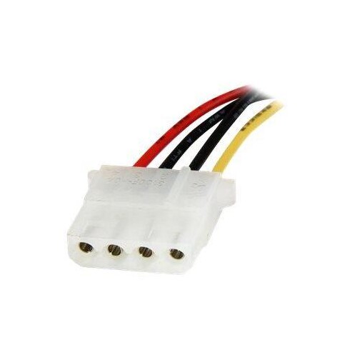 StarTech.com 30cm SATA auf Molex LP4 Stromadapter - Bu/St - Serial ATA zu 4pin Stromkabel Adapter - Produktbild Additional View 2 L