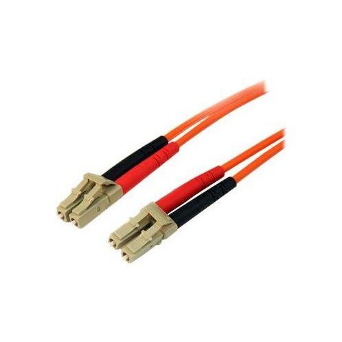 StarTech.com 30m Fiber Optic Cable - Multimode Duplex 50/125 - LSZH - LC/LC - OM2 - LC to LC Fiber P Produktbild