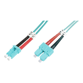 DIGITUS LWL Multimode OM 3 Patchkabel, LC / SC Produktbild