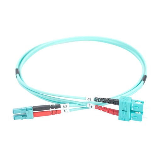 DIGITUS LWL Multimode OM 3 Patchkabel, LC / SC Produktbild Additional View 1 L