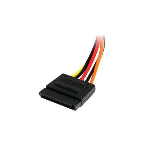 StarTech.com 20cm SATA Strom Verlängerung - Stecker / Buchse - Serial-ATA Strom Verlängerungskabel - Produktbild Additional View 1 L