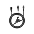 Lindy Stromkabel - IEC 60320 C14 bis IEC 60320 C5 Produktbild Additional View 1 S