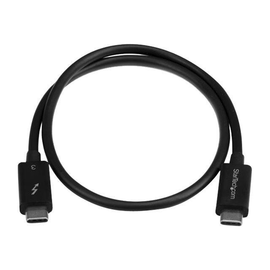StarTech.com 50cm (1.6ft) Thunderbolt 3 Cable, 40Gbps, 100W PD, 4K/5K Video, Thunderbolt-Certified, Produktbild