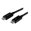 StarTech.com 50cm (1.6ft) Thunderbolt 3 Cable, 40Gbps, 100W PD, 4K/5K Video, Thunderbolt-Certified, Produktbild Additional View 1 S