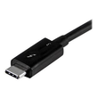 StarTech.com 50cm (1.6ft) Thunderbolt 3 Cable, 40Gbps, 100W PD, 4K/5K Video, Thunderbolt-Certified, Produktbild Additional View 3 S