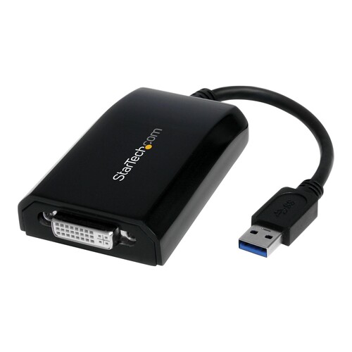 StarTech.com USB 3.0 auf DVI / VGA Video Adapter - Externe Multi Monitor Grafikkarte (Stecker / Buch Produktbild