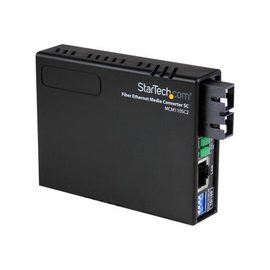 StarTech.com 10/100 Mbit/s Ethernet LWL / Glasfaser Multi Mode Medienkonverter SC 2km Produktbild
