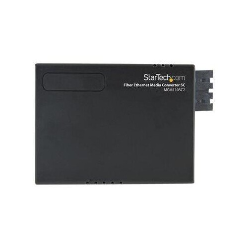 StarTech.com 10/100 Mbit/s Ethernet LWL / Glasfaser Multi Mode Medienkonverter SC 2km Produktbild Additional View 2 L
