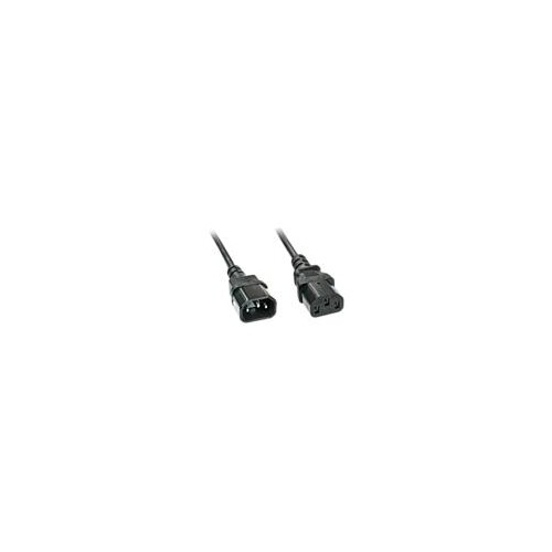 Lindy IEC-Mains Extension Cable - Stromkabel Produktbild Additional View 2 L