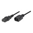 Manhattan Power Cord/Cable, C14 Male to C13 Female (kettle lead) Produktbild