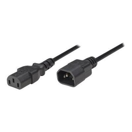 Manhattan Power Cord/Cable, C14 Male to C13 Female (kettle lead) Produktbild