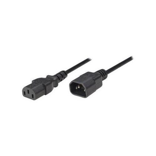 Manhattan Power Cord/Cable, C14 Male to C13 Female (kettle lead) Produktbild