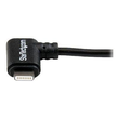 StarTech.com 2m USB auf Apple 8-pin Lightning Connector Kabel gewinkelt Produktbild Additional View 2 S