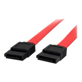 StarTech.com 45cm SATA Kabel - internes 7pin S-ATA Datenkabel -Serial ATA Anschlusskabel - Rot - SAT Produktbild