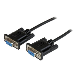 StarTech.com 2m DB9 RS232 Seriell Nullmodemkabel - Bu/Bu - 9-pin seriell Null-Modem Anschlusskabel - Produktbild