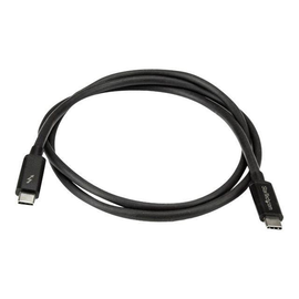 StarTech.com 1m (3.3ft) Thunderbolt 3 Cable, 20Gbps, 100W PD, 4K Video, Thunderbolt-Certified, Compa Produktbild